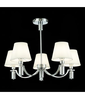 SLE111303-05 Люстра подвесная Хром/Белый E14 5*40W MONZA-foto4