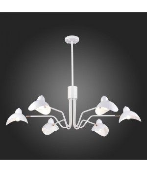 SL1801.513.06 Люстра подвесная ST-Luce Белый/Белый E14 6*60W MINNE-foto5