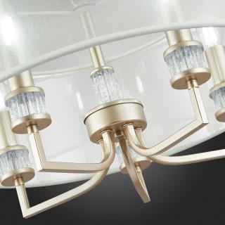 SLE107513-05 Люстра подвесная Золотистый/Шампань E14 5*40W MANILA-foto3