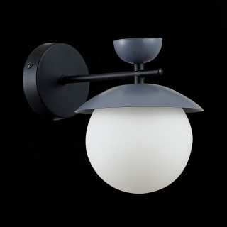 SLE220201-01 Бра Черный, Серый/Белый G9 1*5W GENOVA-foto4