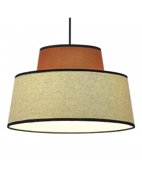 SL1354.423.01 Светильник подвесной ST-Luce Черный/Кирпичный,Бежевый, Черный E27 1*40W JACKIE-foto3