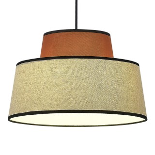 SL1354.423.01 Светильник подвесной ST-Luce Черный/Кирпичный,Бежевый, Черный E27 1*40W JACKIE-foto3