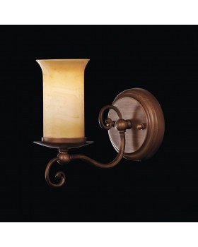 SL122.301.01 Бра Коричневый/Янтарный E14 1*60W ANCORA-foto2