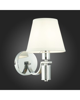 SLE111301-01 Бра Хром/Белый E14 1*40W MONZA-foto5