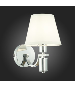 SLE111301-01 Бра Хром/Белый E14 1*40W MONZA-foto5