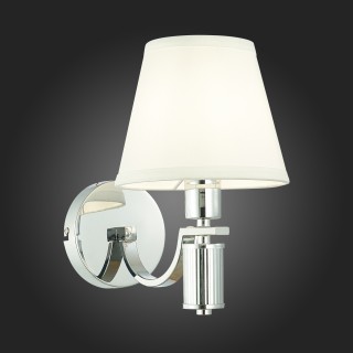 SLE111301-01 Бра Хром/Белый E14 1*40W MONZA-foto5