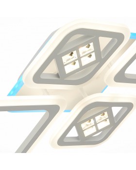 SLE500052-04RGB Светильник потолочный Белый/Белый LED 1*112W RGB 8W 3000-6000K MARLIN-foto5