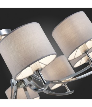 SLE105003-08 Люстра подвесная Хром/Белый E14 8*40W BELGE-foto9