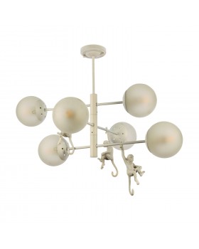 SLE115103-06 Люстра потолочная Белый/Белый E14 6*60W TENATO-foto2