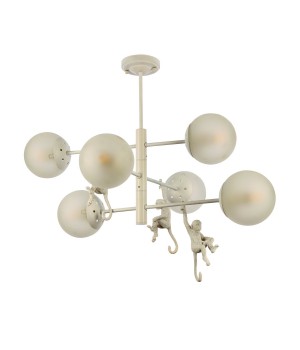 SLE115103-06 Люстра потолочная Белый/Белый E14 6*60W TENATO-foto2