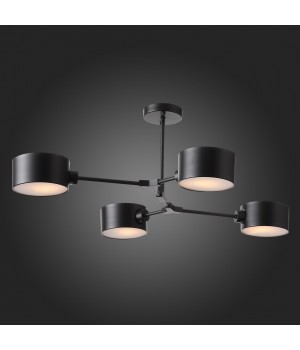 SLE183402-04 Люстра потолочная Черный/Черный E14 4*60W GIMENTO-foto4