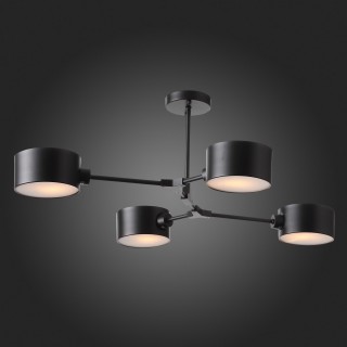 SLE183402-04 Люстра потолочная Черный/Черный E14 4*60W GIMENTO-foto4