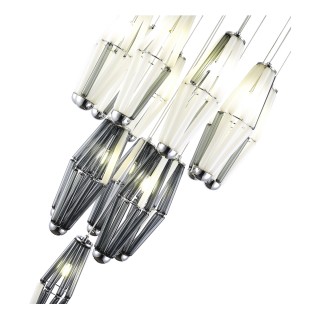 SL1242.103.16 Светильник подвесной ST-Luce Хром/Дымчатый, Молочный G9 16*5W 4000K CIARA-foto3