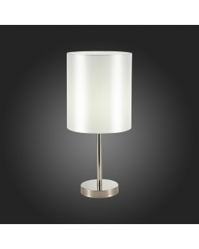 SLE107304-01 Прикроватная лампа Никель/Белый E14 1*40W NOIA-foto5