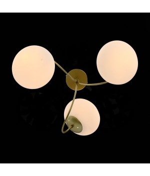SL717.202.03 Люстра потолочная Золото/Белый E27 3*40W ACINI-foto4