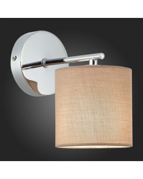 SLE300611-01 Бра Хром/Бежевый E14 1*40W ESSENZA-foto4