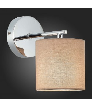 SLE300611-01 Бра Хром/Бежевый E14 1*40W ESSENZA-foto4