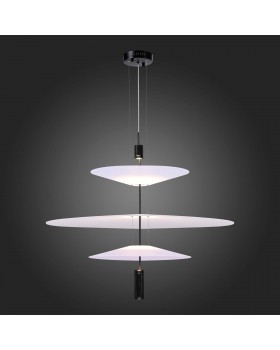 SL6101.423.01 Люстра подвесная ST-Luce Черный/Белый LED 1*15W 3000K Isola-foto6