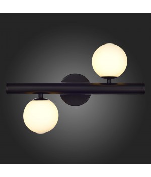 SL1185.401.02 Бра ST-Luce Черный/Белый G9 2*5W ASOLO-foto4