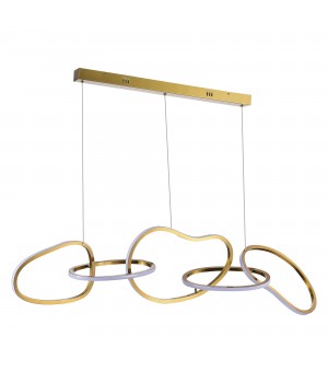 SL6505.203.45 Светильник подвесной ST-Luce Золотистый/Золотистый LED 1*45W 4000K ABRA-foto2