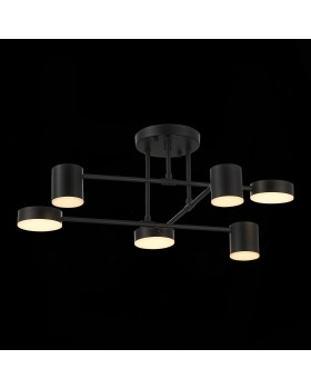 SLE201042-06 Люстра потолочная Черный/Черный LED 6*7W 4000K NOBEL-foto12