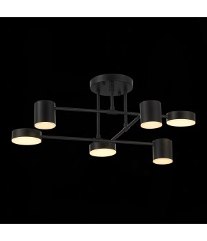 SLE201042-06 Люстра потолочная Черный/Черный LED 6*7W 4000K NOBEL-foto12