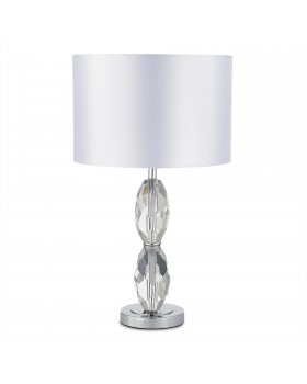 SL1759.104.01 Прикроватная лампа ST-Luce Хром, Голубой/Белый E27 1*40W LINGOTTI-foto2