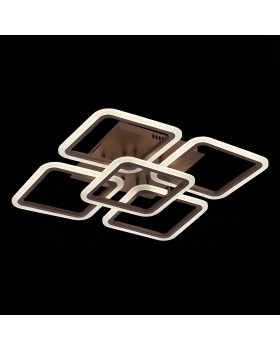 SLE200472-05 Светильник потолочный Кофейный/Белый LED 1*140W 3000-6000K QUTRO-foto6