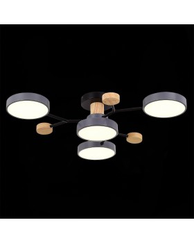 SLE6006-702-04 Светильник потолочный Серый/Серый LED 4*12W 3000K/4500K/6000K FAEMA-foto6