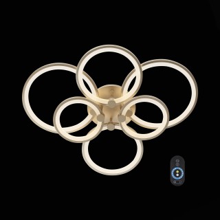 SL867.202.06 Люстра потолочная ST-Luce Золотистый/Белый LED 1*85W 3000K-6000K TWIDDLE DIMMER-foto9