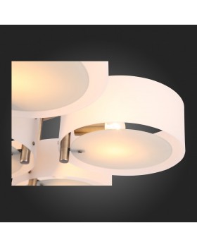 SL483.352.07 Светильник потолочный Бронза/Белый E27 7*60W FORESTA-foto3