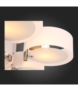 SL483.352.07 Светильник потолочный Бронза/Белый E27 7*60W FORESTA-foto3