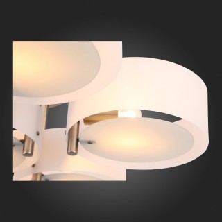 SL483.352.07 Светильник потолочный Бронза/Белый E27 7*60W FORESTA-foto3