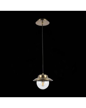 SLE110103-01 Светильник подвесной Античная бронза/Прозрачный E14 1*40W GARONNI-foto4