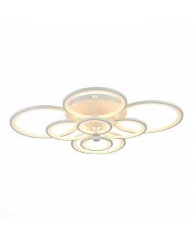 SLE200352-08 Светильник потолочный Белый/Белый LED 1*256W 3000-6000K (аналог SLE200302-08) LETO-foto2