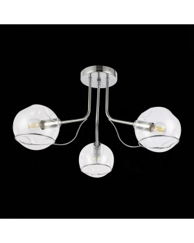 SLE102502-03 Люстра потолочная Хром/Прозрачный E14 3*40W BACA-foto5