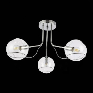 SLE102502-03 Люстра потолочная Хром/Прозрачный E14 3*40W BACA-foto5