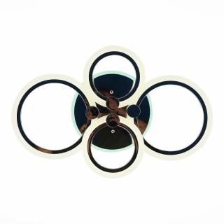 SLE500512-04RGB Светильник потолочный Хром/Белый LED 1*72W RGB 7W 3000-6000K CERINA-foto5