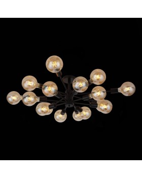 SL419.402.16 Люстра потолочная Черный E27 16*60W ANO-foto3