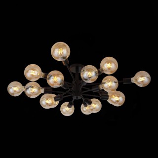 SL419.402.16 Люстра потолочная Черный E27 16*60W ANO-foto3