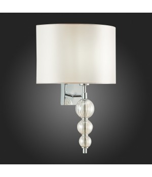 SLE105701-01 Бра Хром/Светло-бежевый E14 1*40W RAMER-foto5