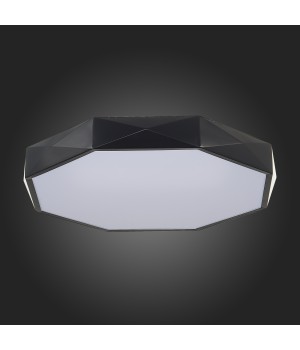 SLE200842-01 Светильник потолочный Черный/Белый LED 1*45W 3000K/4000K/6000K RONDO-foto12