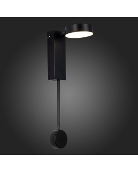 SL6001.401.01 Светильник настенный ST-Luce Черный/Черный, Белый LED 1*9W 4000K TOSSE-foto4