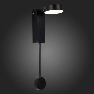 SL6001.401.01 Светильник настенный ST-Luce Черный/Черный, Белый LED 1*9W 4000K TOSSE-foto4