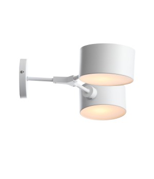 SLE183501-02 Светильник настенный Белый/Белый E14 2*60W GIMENTO-foto3