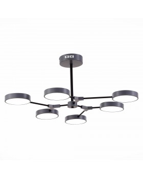 SLE6003-702-06 Светильник потолочный Серый/Серый LED 6*10W MONTA-foto3