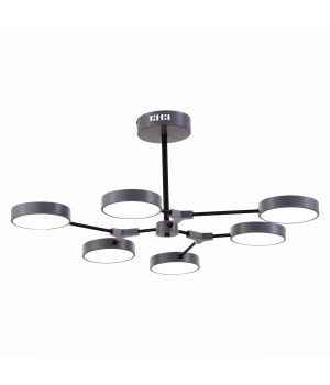 SLE6003-702-06 Светильник потолочный Серый/Серый LED 6*10W MONTA-foto3