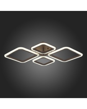 SLE500172-04 Светильник потолочный Кофейный/Белый LED 1*88W 3000-6000K SAMURO-foto7