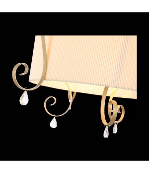 SL177.213.03 Люстра подвесная, потолочная Золотистый/Белый E14 3*40W AZZURRO-foto6