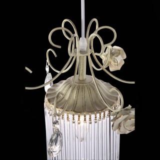 SL425.503.01 Подвес ST-Luce Белый/Прозрачный E14 1*40W PETRA-foto6